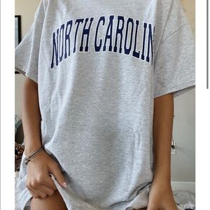 North Carolina tee shirt size large